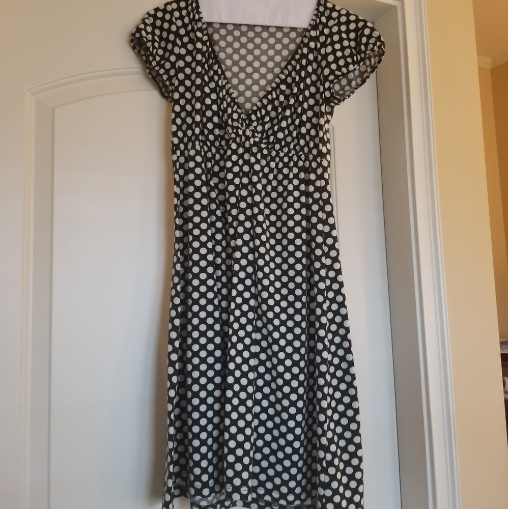 Black and White Dress
